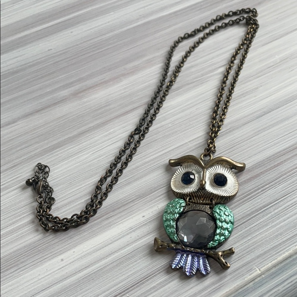 Owl Pendant Necklace
